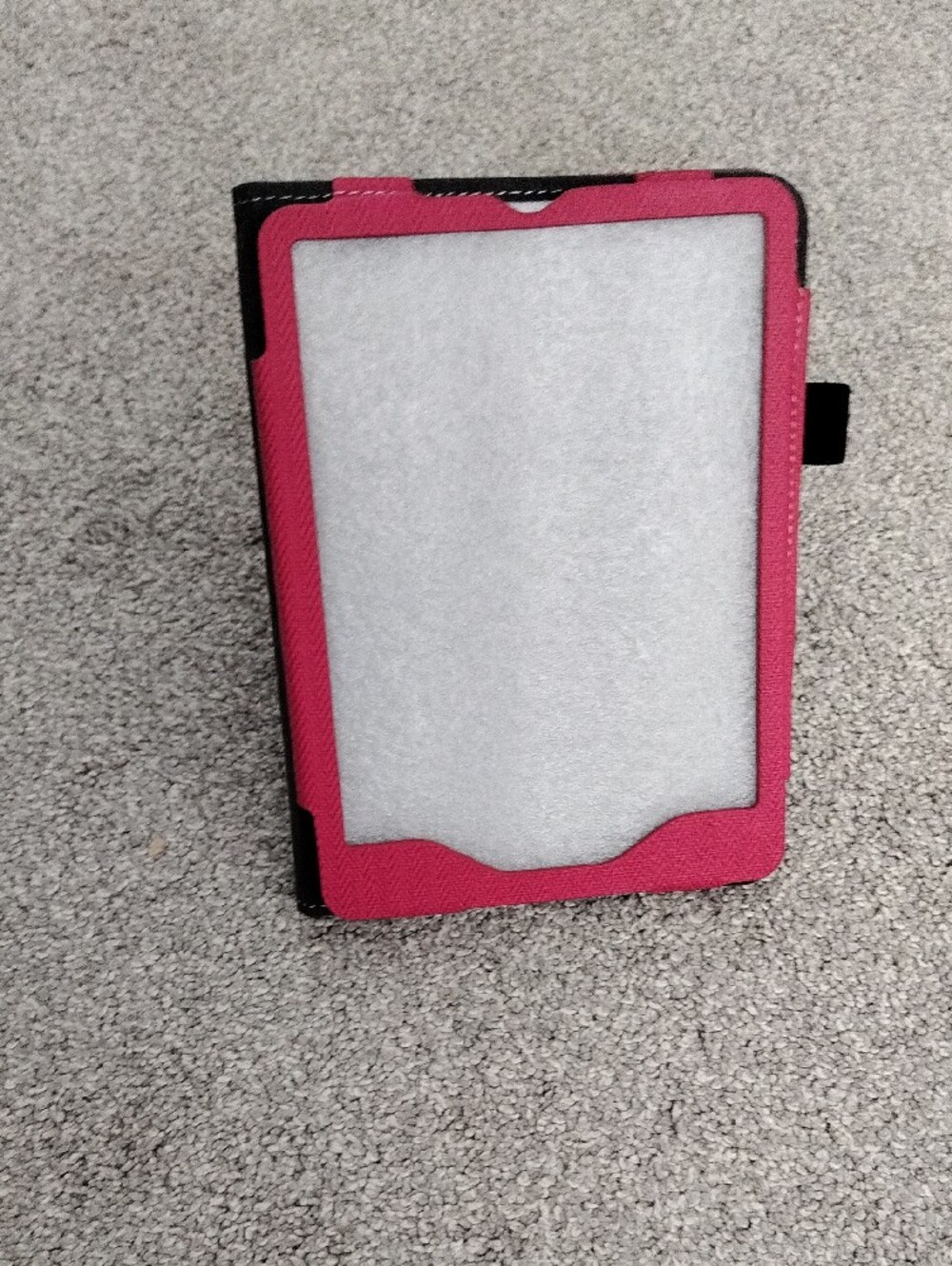 Universal Pink Tablet Cover with Brown Accent - Picture 5 of 13